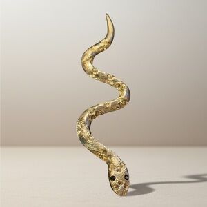 Vintage 1960s Sphinx Snake Brooch